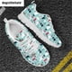 thumbnail image 1 of Zapatos casuales Doginthehole para mujer, zapatos planos antideslizantes, zapatos para correr con cordones y estampado de mascotas, zapatos de moda para caminar, 1 of 6