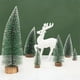 thumbnail image 5 of Pieces Small Decorative Christmas Tree Fake Pine DIY Mini Artificial Christmas Tree Santa Snow Home Decorations navidad, 5 of 5