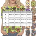 thumbnail image 4 of Halloween Shirts for Women Ghost Pumpkin Print 3/4 Sleeve Halloween Shirt Plus Size Round Neck Halloween Blouse Tees, 4 of 5