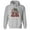 Gray, variant on Sleigh Tis the Season Hoodie Sweatshirt Unisex Large White