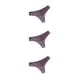 thumbnail image 3 of Sonducket Bragas de tiro bajo Tanga Ropa interior de mujer Tanga Mano de obra fina Elasticidad Ropa de dormir transpirable Café M Type1 NO1, 3 of 6