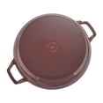 thumbnail image 6 of Staub Cast Iron 3.5-qt Braiser - Grenadine, 6 of 8