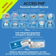 Responder USB Medical Alert Keychain. Hypoallergenic, Waterproof Silicone. 2GB USB Medical Alert Waterproof Flash Drive. Complimentary 12-Month Access PHR (Personal Health Record)