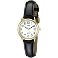 thumbnail image 1 of Timex Women's T2H341 Easy Reader Black Leather Strap Watch, 1 of 2