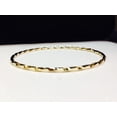thumbnail image 4 of 14K Gold Twist Bangle, 4 of 11
