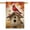 Red, variant on Fall Cardinals on Birdhouse with Leaves Fall Garden Flags 12.5"x18" Double Side,Small Yard Flags for Outside,Outdoor Fall Decor,Autumn Funny Garden Flag Yard Decoration