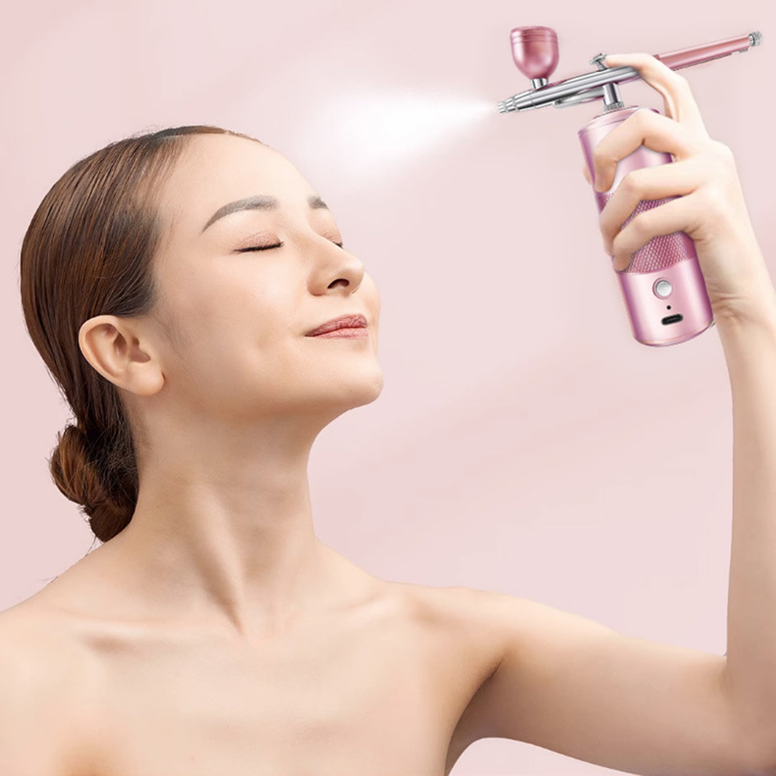 Upgraded Airbrush Makeup Machine Air Brush Guns Sprayer Rechargeable Handheld Portable Cordless Airbrush for Makeup