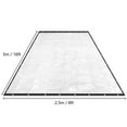 thumbnail image 5 of TOOL1SHOoo Clear PVC Plastic 8ft x 16ft, 0.5 mm Thickness Vinyl Tarp, 5 of 7