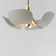 thumbnail image 3 of 11394SGSBR-Maxim Lighting-Poppy - 4W 1 LED Pendant-7.5 Inches Tall and 17.75 Inches Wide-Silver Gold/Satin Brass Finish    -Traditional Installation, 3 of 4