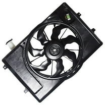labwork Condenser Radiator Cooling Fan Assembly 25380F2000 HY3115156 Fit for 2017 2018 Hyundai Elantra / GT