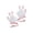 3 fingers pink, variant on Lightweight Cotton Baby Mittens Protective Delicate Skin From Biting Harm