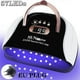 thumbnail image 2 of 57LEDs UV LED Nail Lamp Acrylic Gel Dryer Lamp With Smart Sensor Low Heat Mode Purple Nail Art Salon Manicure Machine, 2 of 5