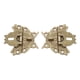 thumbnail image 4 of 2 uds pestillo de aleación de dise?o Vintage Retro en Forma de Mariposa pestillo Decorativo Cerrojo de Cerrojo para Armario de Caja de joyería de Madera Ecomeon  no, 4 of 6