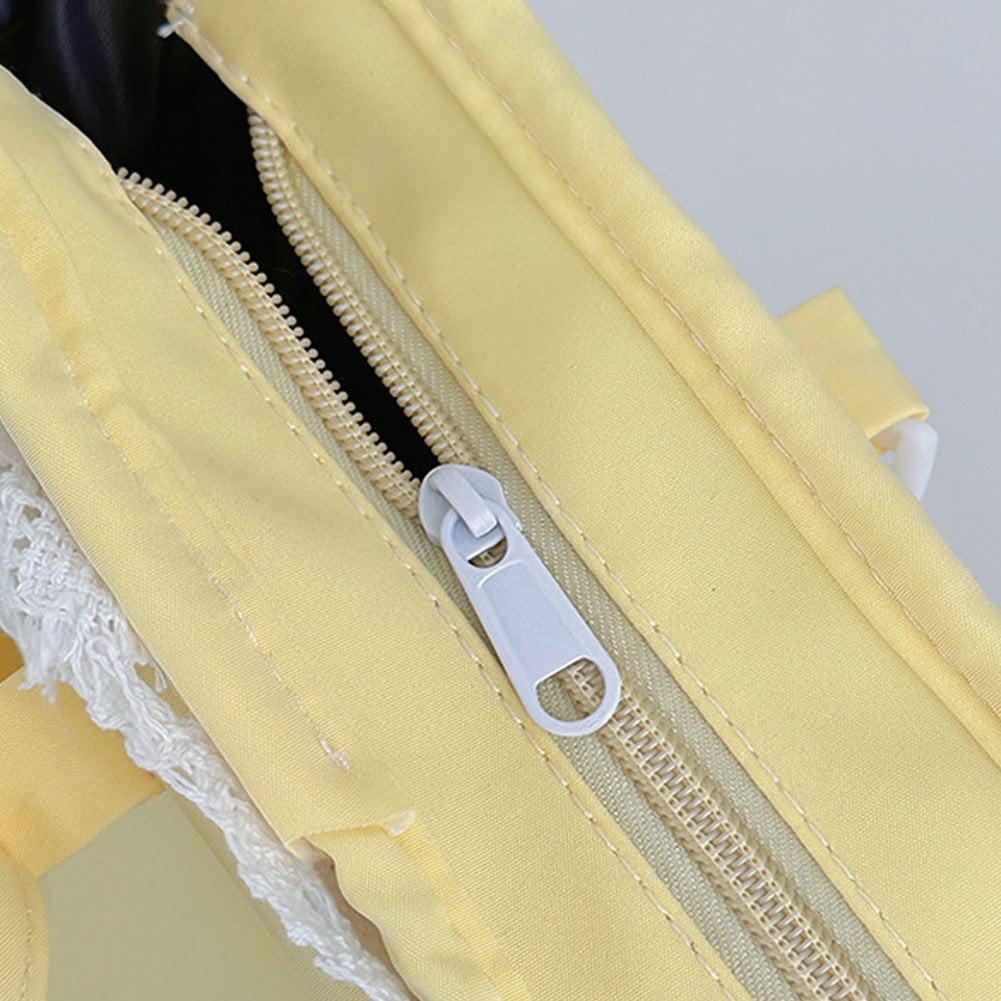 Slccxzc Japanese Style Lace Ita Bag Clear Display Anime Tote Shoulder Crossbody Handbag