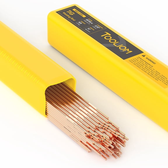 TOOLIOM Mild Steel TIG Welding Rod ER70S-6 TIG Filler Rod 3/32" x 16" 5LB Welding Wire