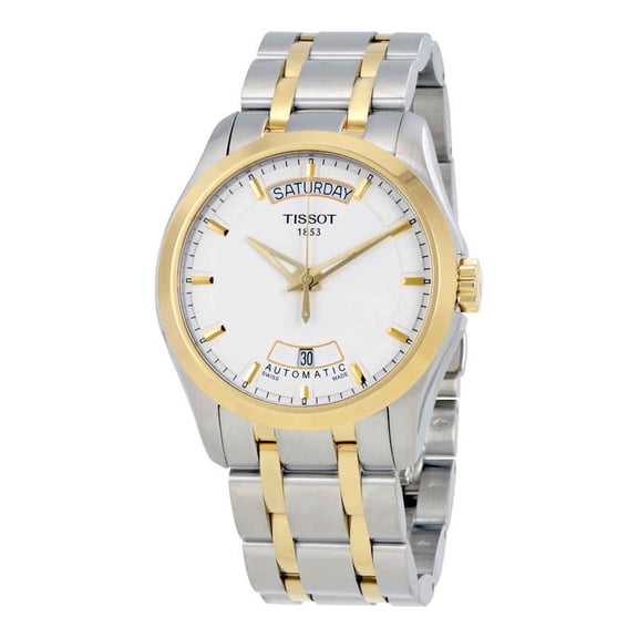 Tissot T-Trend Couturier White Dial Mens Watch T0354072201100
