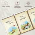 thumbnail image 6 of Elephant Stock Winnie The Pooh My Favorite Day Wall Art - Horizontal Multi Panel Canvas - Living Room Wall Decor - Kids And Nursery Multi Panel - Yellow And Blue Decor - 26" x 12", 6 of 8