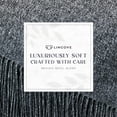 thumbnail image 2 of Lincove Wool Throw Blanket - Soft & Naturally Warm, 2 of 4