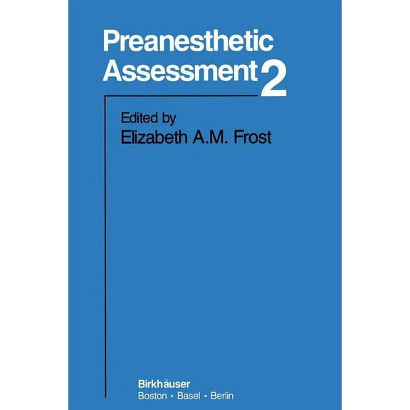 Preanesthetic Assessment 2, (Paperback)