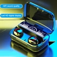 thumbnail image 4 of M10A Auriculares Bluetooth 5.1 Auriculares intrauditivos de baja latencia para juegos con bajo de micrófono Wmkox3958yii hfskjfh3951, 4 of 9