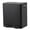 Black, variant on Stainless Steel Dual Trash Can 2 x 20L, Recycling and Garbage Bin Combo with Soft Close Lid, Foldable Foot Pedals and Removable Inner Buckets, Silver