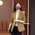thumbnail image 1 of Early Autumn Professional Commuter Suit Jacket Women‘s 2024 New Style Small Style One Button Suit High-end Top, 1 of 7