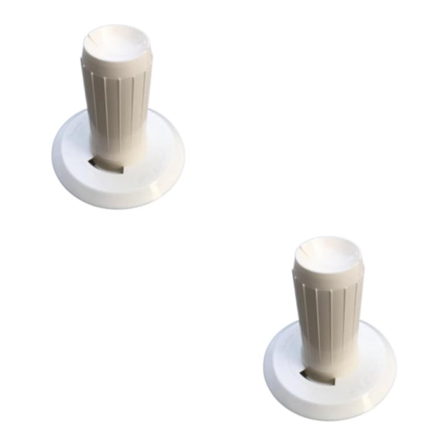 Cateissary Bobinadora de hilo de ABS a nudos, piezas adaptadoras de soporte de bobinadora, soporte organizado imprescindible para artesanos, S 2Conjunto