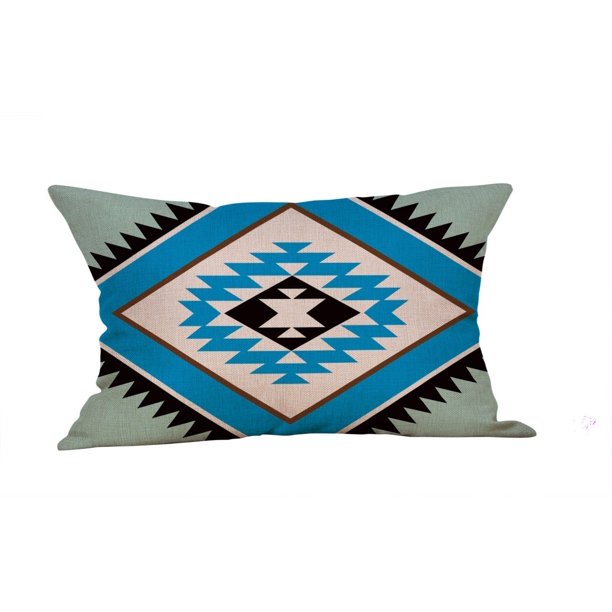 Fiudx Ofertas Y Liquidación Funda De Almohada Con Estampado Geométrico, Fundas De Cojines Para Decoración Del Hogar Y Cafetería