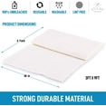 thumbnail image 3 of Zulay Kitchen Chiffons à Fromage Blancs Réutilisables Ultra Fins en Coton - 3 Yards, 3 of 6
