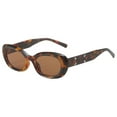 thumbnail image 1 of Gafas de sol de moda con montura redonda de ojo de gato retro, fabricadas en PC, HD, 1 of 5
