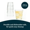 thumbnail image 5 of Libbey 15766 Restaurant Basics Stacking 9 oz Pint Glasses Set of 12, All Purpose Heavy Duty Glasses, Durable and Dishwasher-Safe Glass Drinkware, 5 of 6