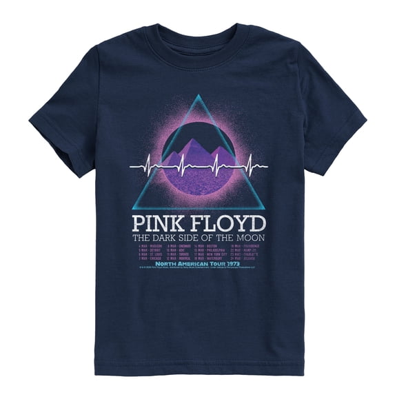 Pink Floyd - North American Tour 1973 - Youth Boys Short Sleeve Graphic T-Shirt
