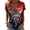 Black, variant on Trendfront Womens Glitter Butterfly Cross Tee 4th of July 250th Anniversary USA Patriotic Style T-Shirt V-Neck Short Sleeve Casual Tops for Women