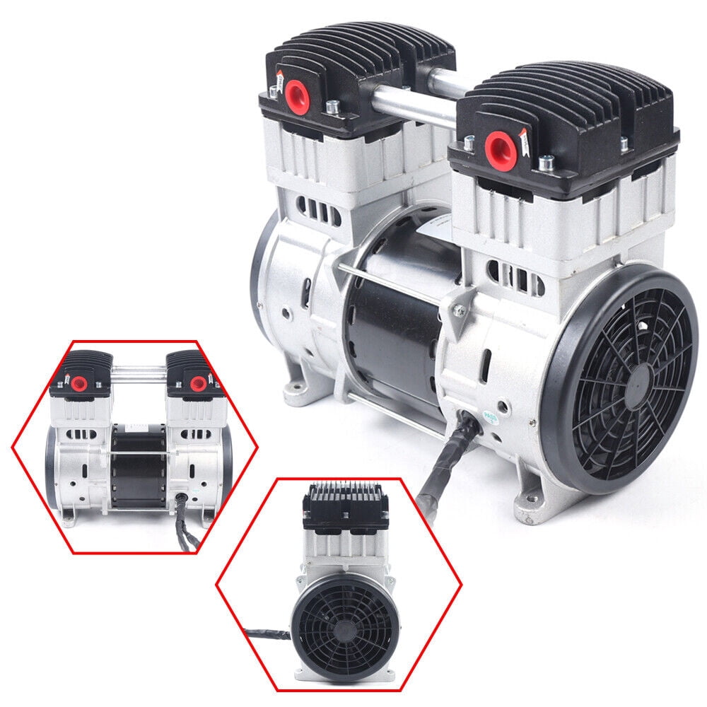 TOOL1SHOoo Oil-free Vacuum Pump Air Diaphragm Pump Air Compressor Silent Pump 110V 1100W