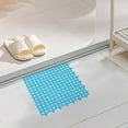 thumbnail image 4 of FastXmas Bathtub and Shower Mats,12 x 12 Inch Non-Slip Bathroom Shower Mat Washable Bathroom Shower Plastic Mat with Drain Holes to Keep Tubs Clean Bathroom Bath Tub Shower Mat for Bathroom Floor, 4 of 5
