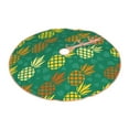thumbnail image 2 of Kll Pineapples1 Christmas Tree Skirt 48",Party Decorations Farmhouse For Christmas Decorations Holiday Party, 2 of 8