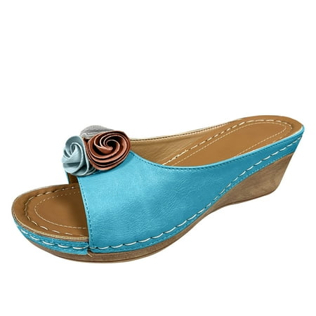 

adviicd Sandals Women Dressy Summer Wedge Women s Rumblers Wedge Sandal