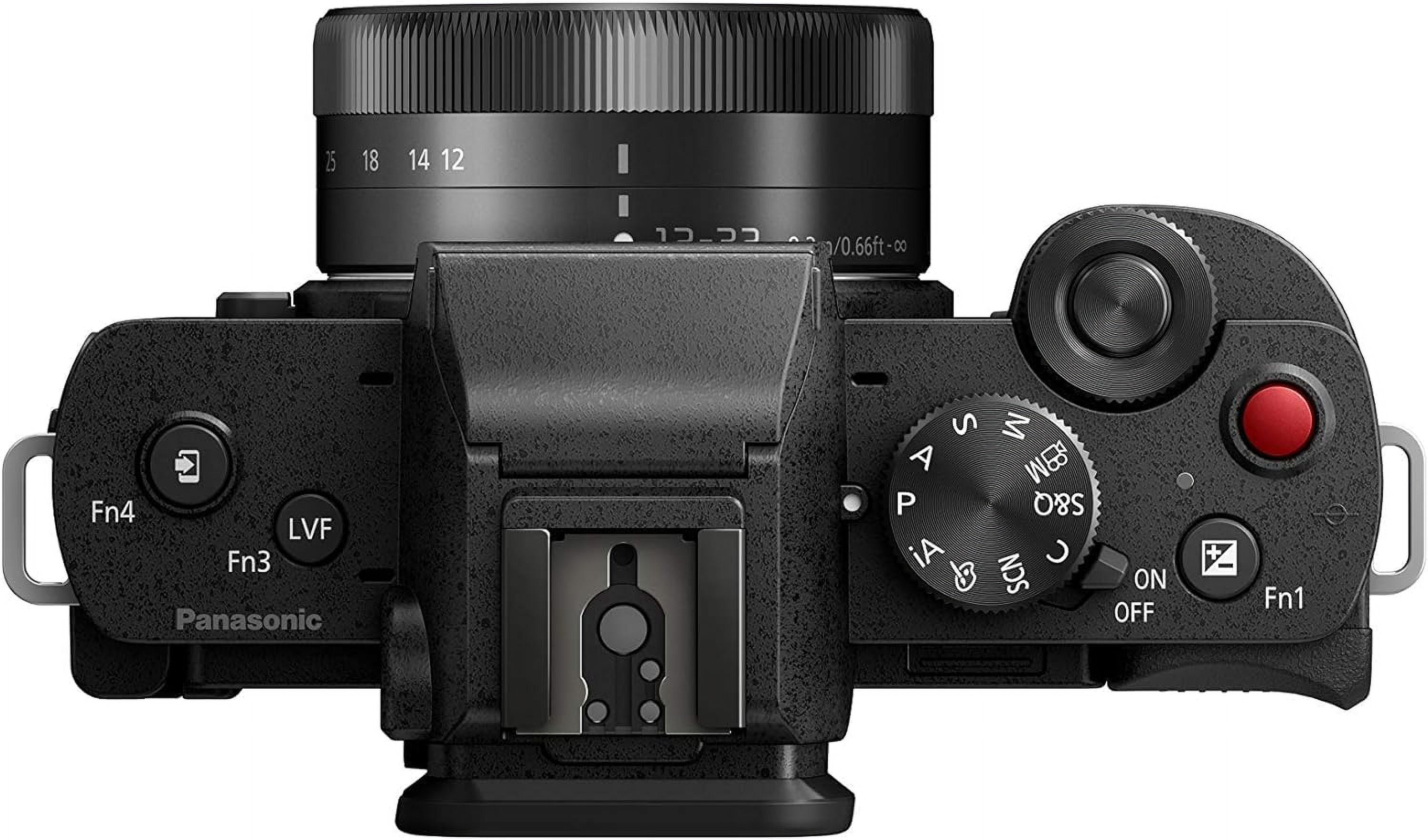 Panasonic Lumix DC-G100 Mirrorless Digital Camera with 12 Panasonic Lumix DC-G100 Mirrorless Digital Camera with 12