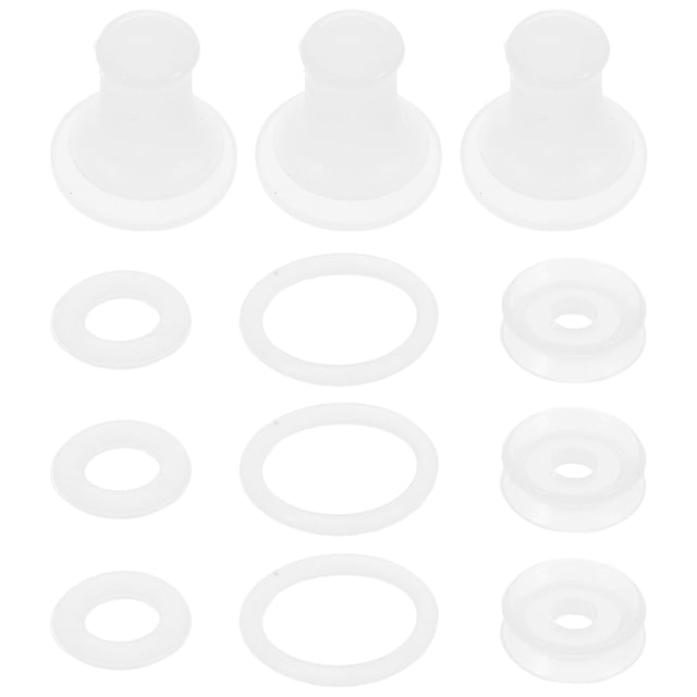 Raindrops 3Sets Universal Silicone Pressure Cooker Float Valve Gaskets Replacement Seal Rings