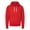 Red Solid, variant on J America JA8871 Adult Triblend Pullover Fleece Hooded Sweatshirt
