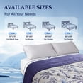 thumbnail image 6 of ZonLi Cooling Blanket Lightweight Breathable Cool Touch 90×108 King, Coastal Blue, 6 of 6