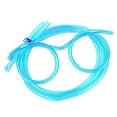 thumbnail image 2 of Silly Straw Glasses | Novelty Eyeglasses Straw for Kids | Reusable Fun Loop Drinking Straw Eye Glasses, for Party Annual Meeting Parties Birthday, 2 of 9