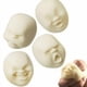 thumbnail image 1 of 2 piezas de divertidos gadgets novedosos de regalo con forma de bola de viento con aroma a cara humana, juguete antiestrés Caomaru, dispositivo geek, juguete de viento, envío aleatorio, blanco, 1 of 5