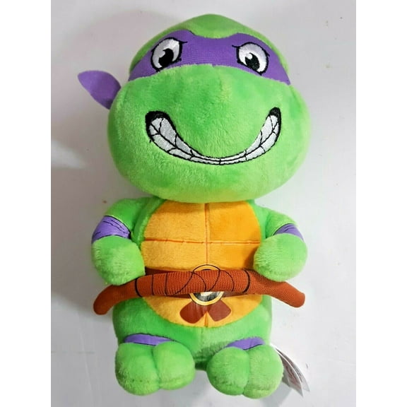 TY Beanie Baby  - DONATELLO (Teenage Mutant Ninja Turtles) (NO TY HANG TAG) 6" Plush
