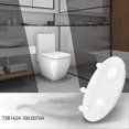 thumbnail image 4 of 5Pack Toilet Tank Silicone Flapper Seal Gasket 3Inch Replacement, 4 of 5
