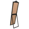 thumbnail image 2 of vidaXL Free-Standing Mirror Black 50x200 cm, 2 of 4