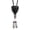 Black, variant on Mens Triangular Stone Jewelry Feathered Pendant Bolotie Faux Rope Necktie Necklace Shirt Collar Chain Neckwear