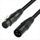 thumbnail image 5 of XLR Macho de 3 Pines A XLR Hembra de 5 Pines y XLR Hembra de 3 Pines A XLR Macho de 5 Pines Cable de Audio, para Micrófono Luz de Escenario, 5 of 5