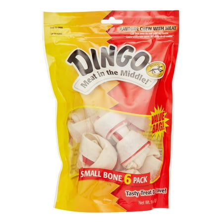 Dingo Rawhide Bones For Small Dogs, Chicken,