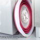 thumbnail image 4 of Lavadora plegable USB Turbinas ultrasónicas portátiles Mini lavadora para ropa interior Viajes a casa, Rosa, A Vogacara LF0190-03B, 4 of 7